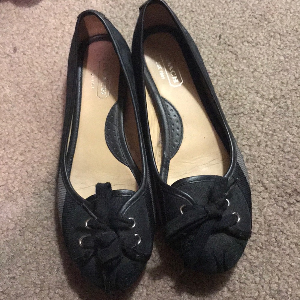 Coach flats size 6.5
